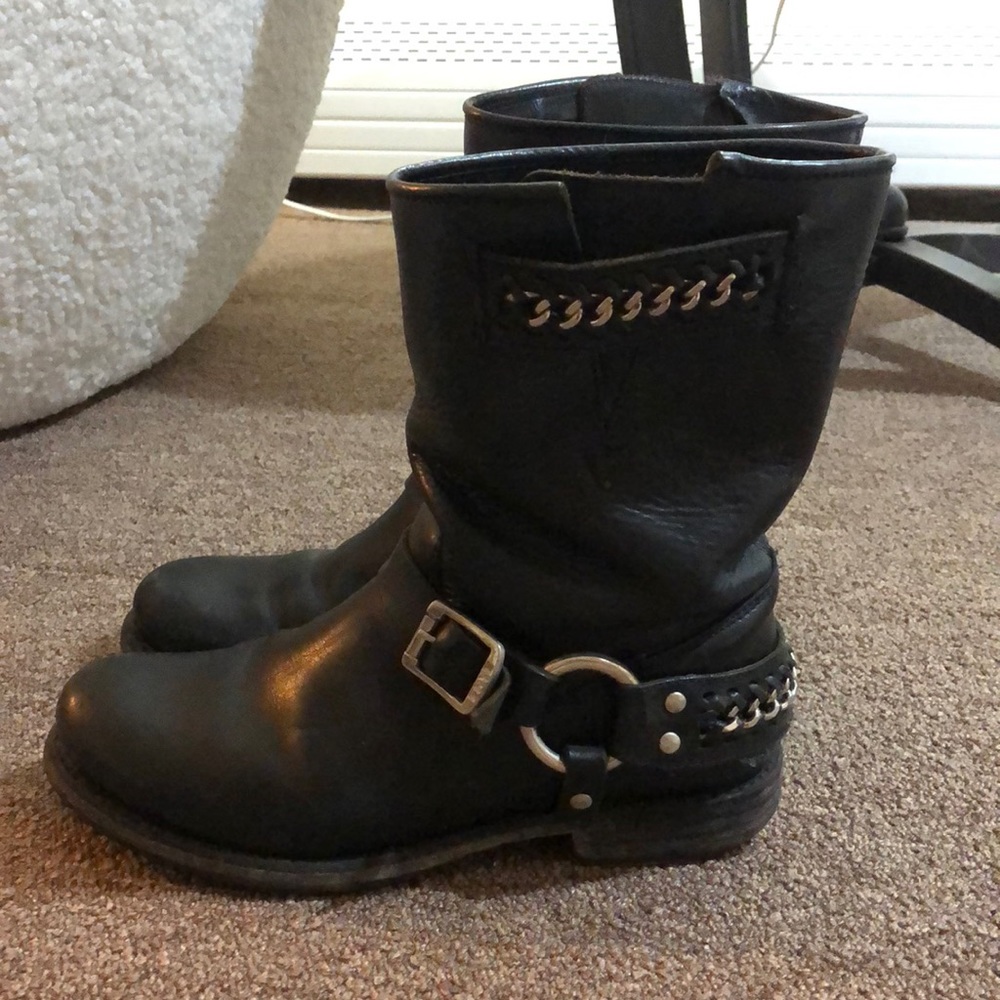 Frye Combat Boots